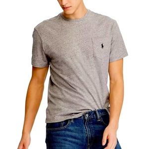Polo Ralph Lauren classic for t shirt marble grey w/ chest pockets (Men’s) 2xl
